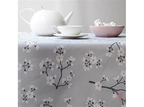 Nappe Enduite Ronde Ou Ovale Cerisier Gris Rose Dimension Ovale