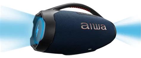 Caixa De Som Boombox Plus AIWA BBS 01 LBL 200W Bluetooth 30H IP66 USB