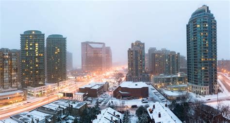 Toronto weather forecast shows snow & frigid temperatures