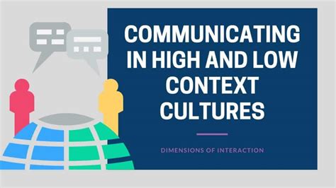 Communicating In High And Low Context Cultures Coaching Expatriates