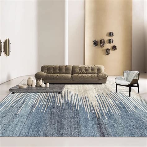 Vkliving Washable Rug X Abstract Area Rug Thin Living Room Rug