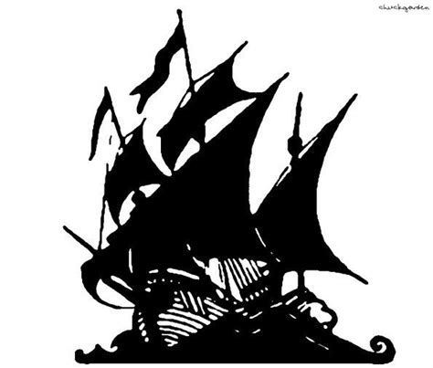 Pirate Ship Stencil