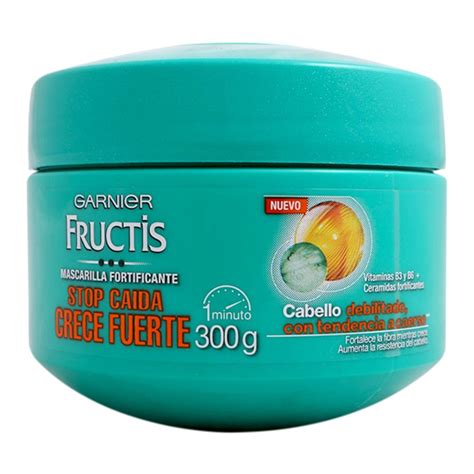 Tratamiento Capilar Garnier Fructis Mascarilla Fortificante Stop Ca Da