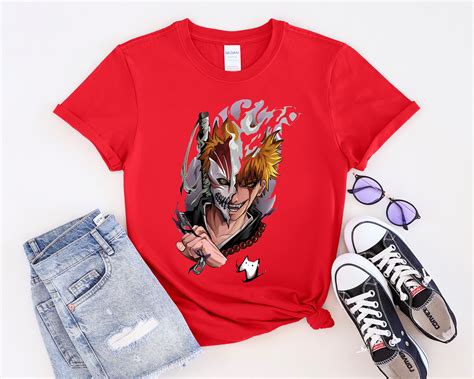 Anime Shirt Bleach Anime Shirt Anime Tee Anime Gift Shirt - Etsy