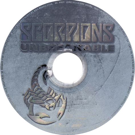 Car Tula Cd De Scorpions Unbreakable Portada