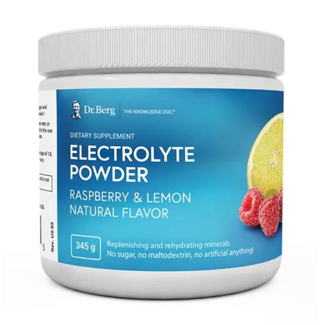 Dr Bergs Electrolyte Powder Review Is It Worth Buying