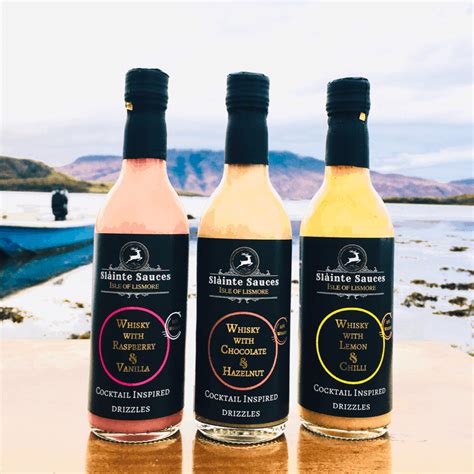 Set of 3 sauces for Whisky lovers - Isle20