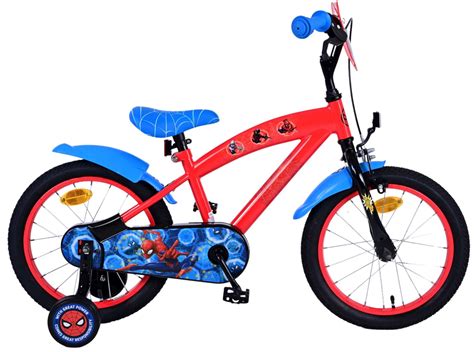 Spider-Man Kids bike - Boys - 16 inch - Red