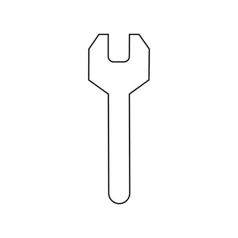 spanner icon vector art icons  graphics