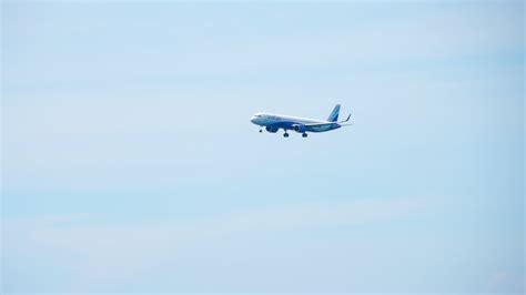 PHUKET THAILAND FEBRUARY 12 2023 Side View Passenger Plane Airbus