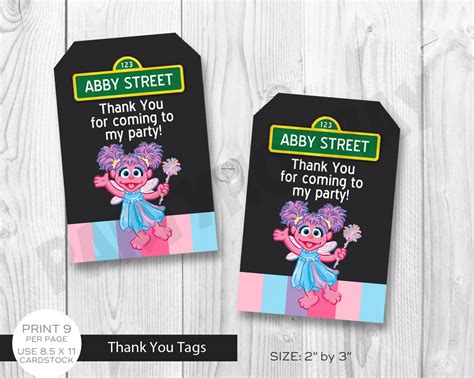 Abby Cadabby Party Printables My Party Templates