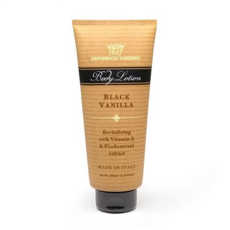 Losjon Za Telo Saponificio Varesino Black Vanilla Obnovitveni Ml