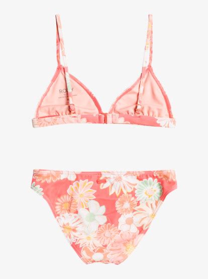 Girls 8 16 Vintage Mood Story Bralette Bikini Set Roxy