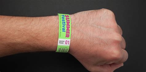 Custom Paper Wrist Bands VistaPrint