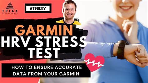 How To Run A Garmin Hrv Stress Test Garmin Hrv Stress Test Best