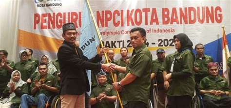 Dibawah Kepengurusan Baru Npci Kota Bandung Bidik Juara Umum Peparda