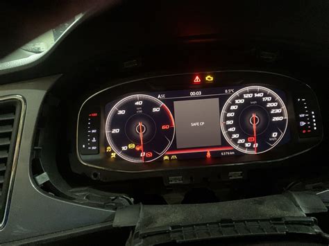 Seat Leon 5F 2016 Instalare Ceasuri Digitale Virtual Cockpit Navigatie