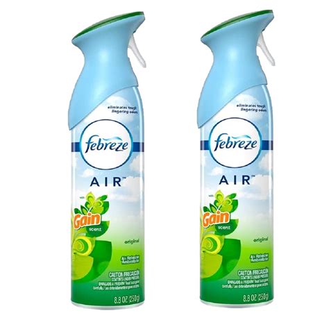 Febreze Air Effects Air Freshener Gain Original Scent 8 8oz Pack Of 2