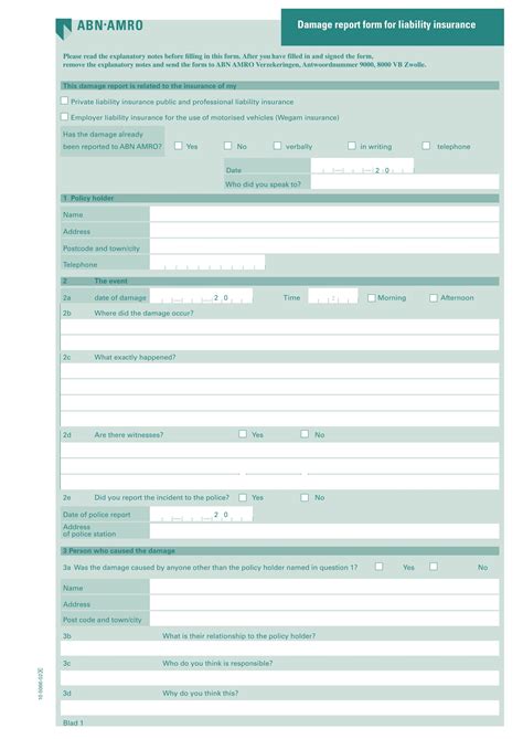 FREE 11+ Damage Report Form Samples, PDF, MS Word, Google Docs, Excel