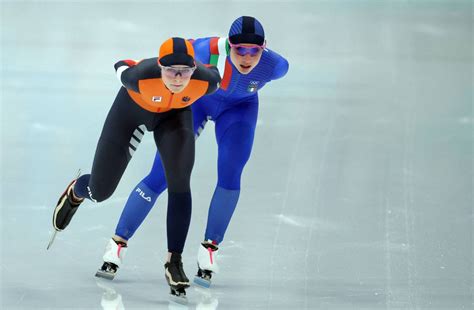 Olympic Digest Netherlands Irene Schouten Wins With Speed Skating