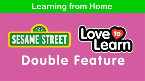 Sesame Street Love To Learn Double Feature Dvd Opening Ft Menu Walkthrough Youtube