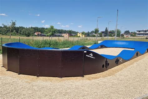 Pumptrack Nieborowice Pumptracki modułowe i kompozytowe