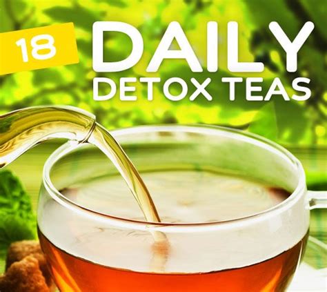 18 Everyday Detox Teas For Daily Cleansing Health Wholeness