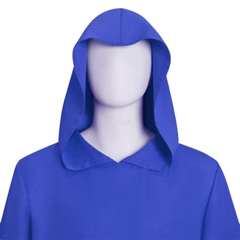 Blue Wizard Cloak Shadow Wizard Money Gang Blue Robe Halloween Costume ...