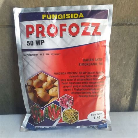 Fungisida Sistemik Profozz 50 Wp 1kg Simoksanil Pengendali Penyakit