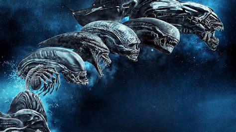 horror, galaxy, Alien (Creature), collage, Alien: Covenant, artwork, Prometheus (movie ...