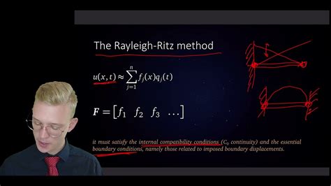 Derivation Of The Rayleigh Ritz Method Unlocking Advanced Engineering