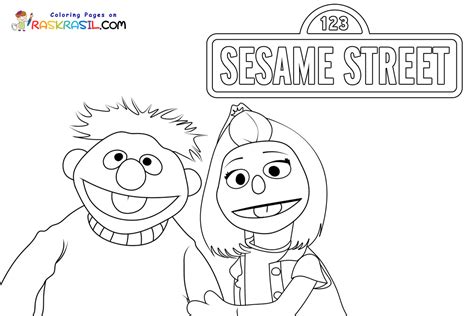 Sesame Street Coloring Pages Count Von Count