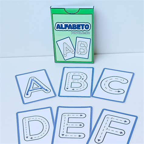 ALFABETO PONTILHADO LETRA BASTÃO Carine e Camila Hotmart