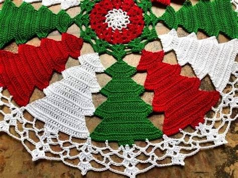 Centros De Mesa En Crochet Navide Os Centros De Mesas