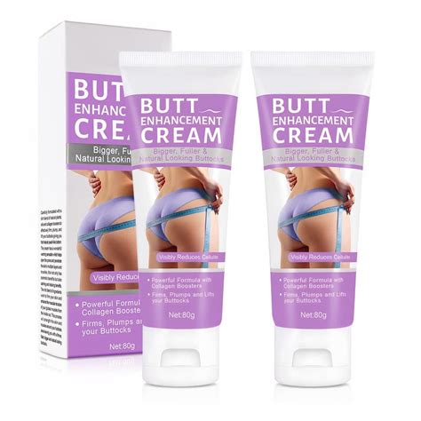 2 Pack Butt Enhancement Cream Hip Lift Up Cream For Bigger Butt