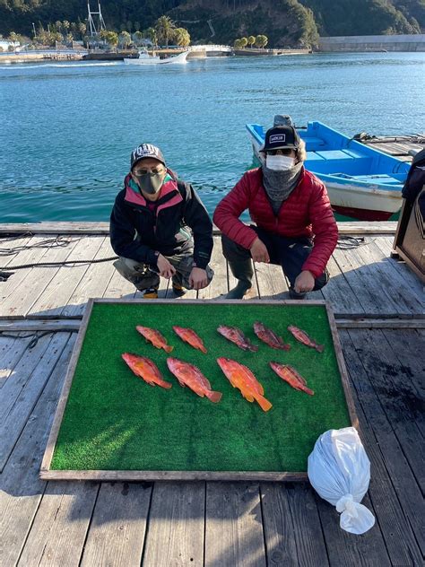 1月19日の釣果 三重県大紀町・錦のレンタルボート・シーランドの釣果ブログ