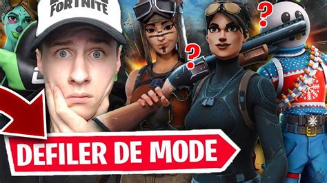 D Fil De Mode Concours De Skin Partie Perso Live Fortnite Fr