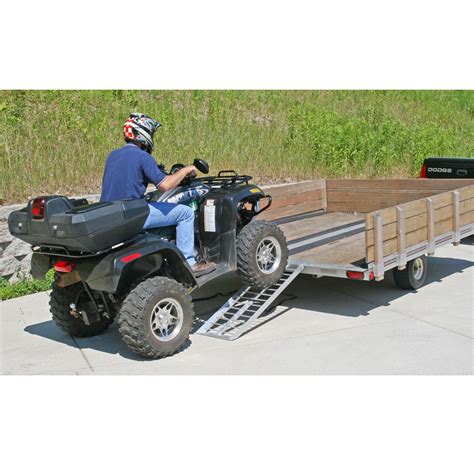 4' ATV UTV Trailer Ramps | Black Widow