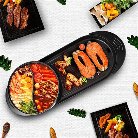 Buy Vevor In Electric Grill And Hot Pot W Bbq Pan Grill And Hot Pot Multifunctional