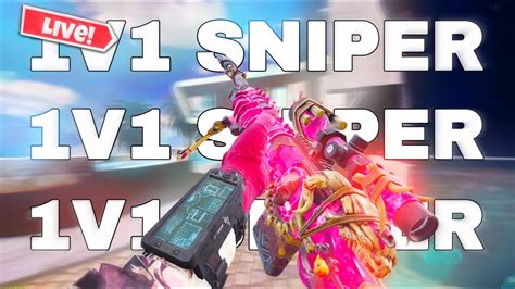 1 V 1 Snipers Only Private Matches And Grinding Rank CODM Live Stream