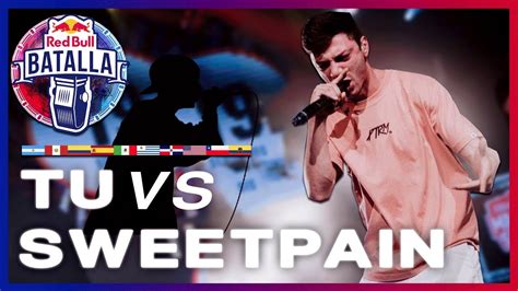 TU VS SWEETPAIN FORMATO RED BULL 2023 RYZER RAP YouTube