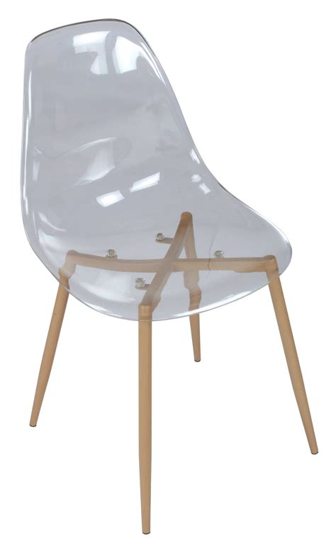 Chaise Bureau Transparente