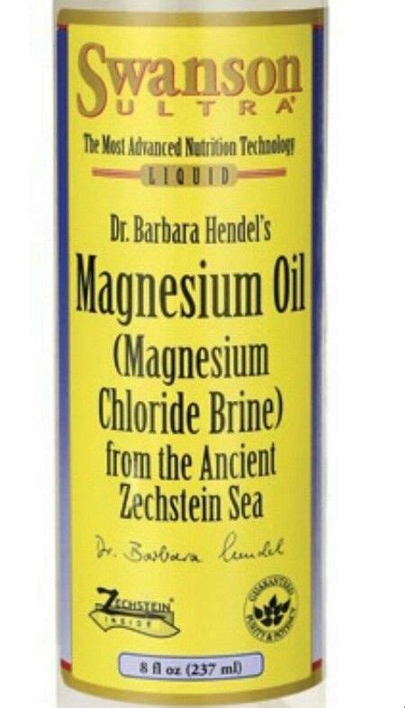 Magnesium Oil From Ancient Zechstein Sea Fl Oz Ml Magnesium Oil