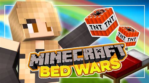 Tnt Trolling In Bed Wars Minecraft Bed Wars Youtube