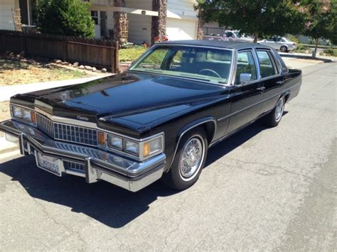 Classic Cadillac 1978 Fleetwood Brougham Black Near Mint Cond Low