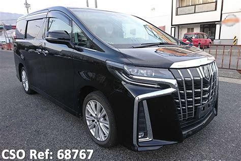 Used Toyota Alphard Wagons Model In Black Used Cars Stock