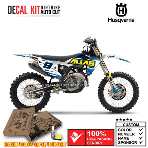 Decal Sticker Kit Supermoto Dirtbike Husqvarna Tc Fc 250 450 F 2019