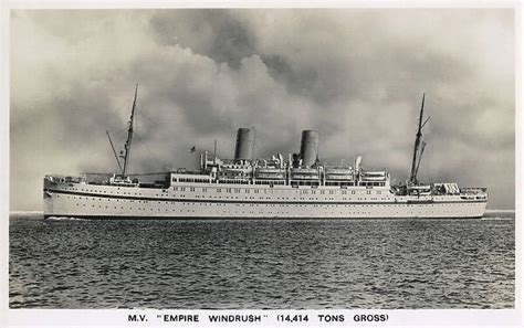 MV Empire Windrush, best known for the arrival of West