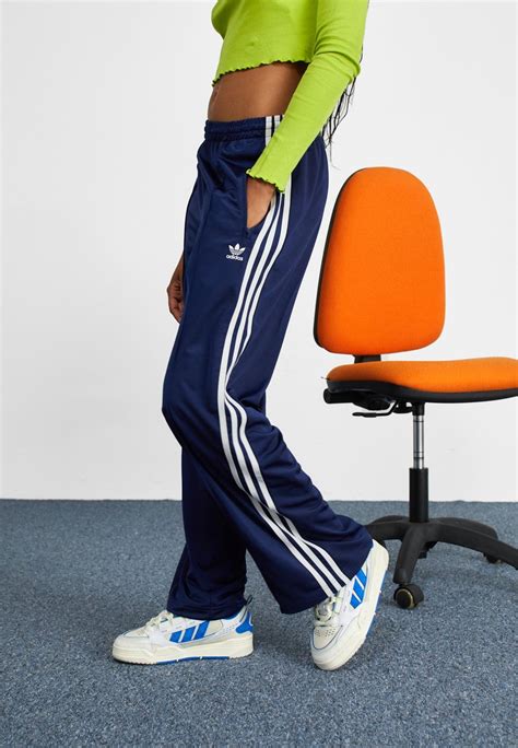 Adidas Originals Firebird Loose Tracksuit Bottoms Dark Blue Zalandoie