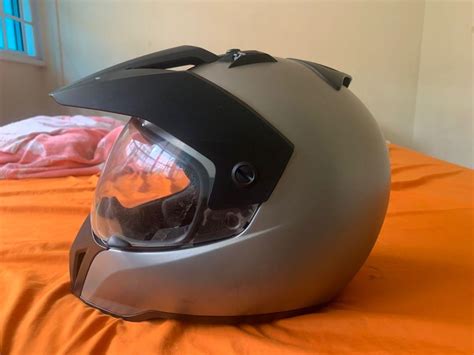 BMW Enduro Helmet, Motorcycles, Motorcycle Apparel on Carousell